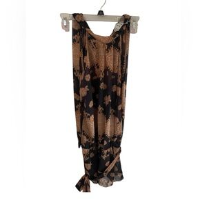 Traciel Elegant Sleeveless Tie Back Top